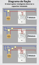 Interruptor inteligente wi-fi